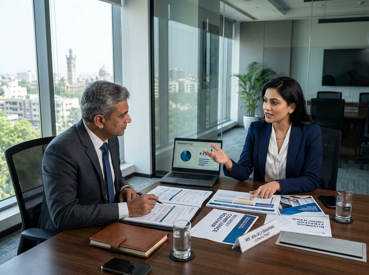 CS Sagar Tailor Client Consultation